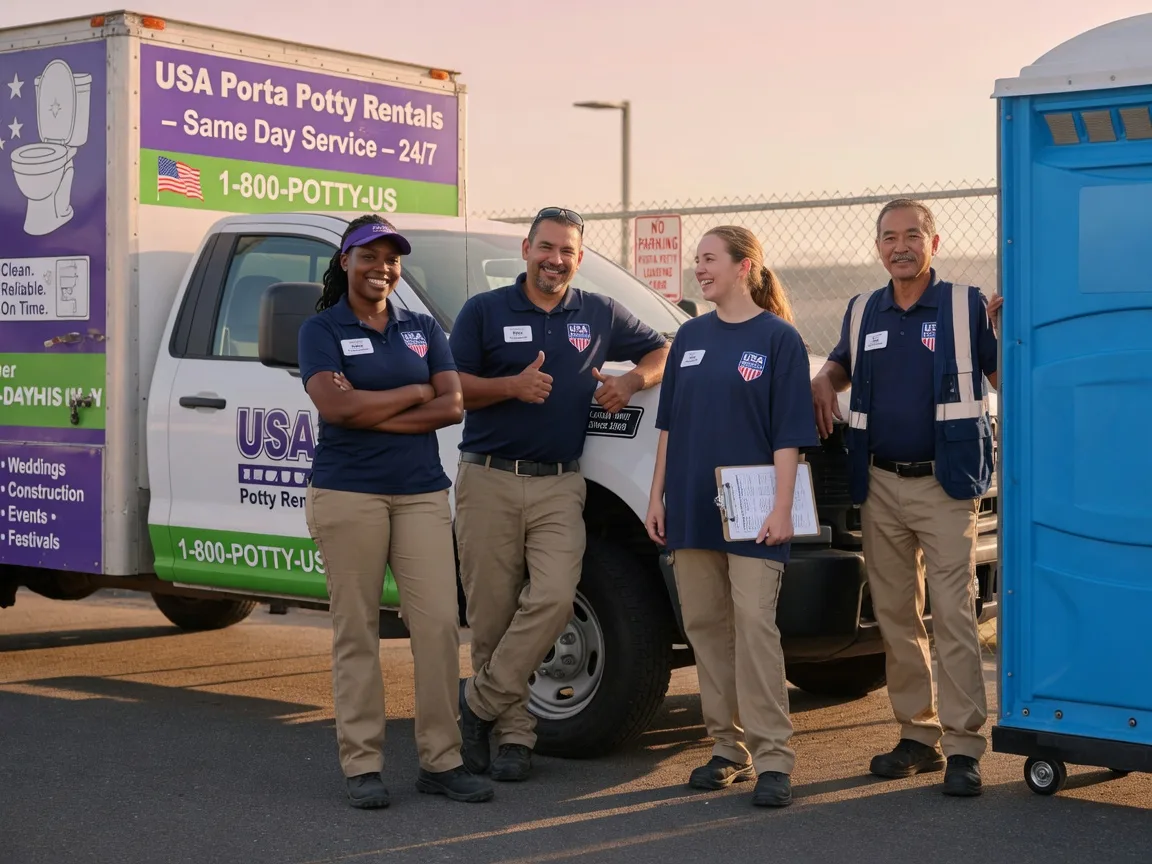 Porta Potty Rental company in Shingletown, CA